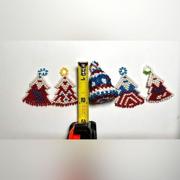 Thembalethu Beaded Christmas Ornaments 🎄 - Picture 2 of 4